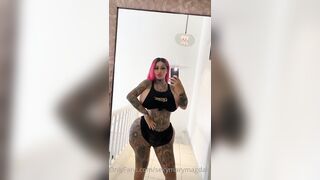 Sexymarymagdalene (Mary Magdalene aka xomarym) OnlyFans Leaks Tattoo Suicide Girl Gone Crazy Porn Video 123