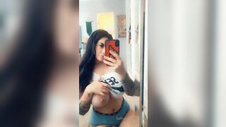 Saffronxxrose (Saffron Rose aka Saff aka SaffronXRose) OnlyFans Leaks saff.if.ya.nasty Boob Magic 157