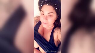Saffronxxrose (Saffron Rose aka Saff aka SaffronXRose) OnlyFans Leaks saff.if.ya.nasty Boob Magic 255