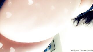 Saffronxxrose (Saffron Rose aka Saff aka SaffronXRose) OnlyFans Leaks saff.if.ya.nasty Boob Magic 58