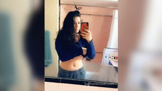 Saffronxxrose (Saffron Rose aka Saff aka SaffronXRose) OnlyFans Leaks saff.if.ya.nasty Boob Magic 109