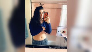 Saffronxxrose (Saffron Rose aka Saff aka SaffronXRose) OnlyFans Leaks saff.if.ya.nasty Boob Magic 109