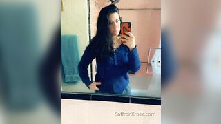 Saffronxxrose (Saffron Rose aka Saff aka SaffronXRose) OnlyFans Leaks saff.if.ya.nasty Boob Magic 109