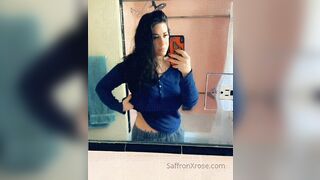 Saffronxxrose (Saffron Rose aka Saff aka SaffronXRose) OnlyFans Leaks saff.if.ya.nasty Boob Magic 109