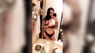 Saffronxxrose (Saffron Rose aka Saff aka SaffronXRose) OnlyFans Leaks saff.if.ya.nasty Boob Magic 54