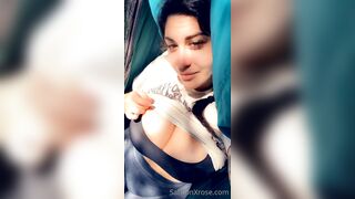 Saffronxxrose (Saffron Rose aka Saff aka SaffronXRose) OnlyFans Leaks saff.if.ya.nasty Boob Magic 218