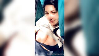 Saffronxxrose (Saffron Rose aka Saff aka SaffronXRose) OnlyFans Leaks saff.if.ya.nasty Boob Magic 218