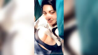 Saffronxxrose (Saffron Rose aka Saff aka SaffronXRose) OnlyFans Leaks saff.if.ya.nasty Boob Magic 218