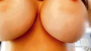 Saffronxxrose (Saffron Rose aka Saff aka SaffronXRose) OnlyFans Leaks saff.if.ya.nasty Boob Magic 184