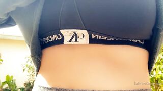 Saffronxxrose (Saffron Rose aka Saff aka SaffronXRose) OnlyFans Leaks saff.if.ya.nasty Boob Magic 326