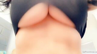 Saffronxxrose (Saffron Rose aka Saff aka SaffronXRose) OnlyFans Leaks saff.if.ya.nasty Boob Magic 228