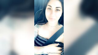 Saffronxxrose (Saffron Rose aka Saff aka SaffronXRose) OnlyFans Leaks saff.if.ya.nasty Boob Magic 221