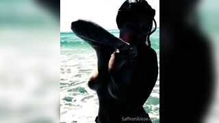 Saffronxxrose (Saffron Rose aka Saff aka SaffronXRose) OnlyFans Leaks saff.if.ya.nasty Boob Magic 233