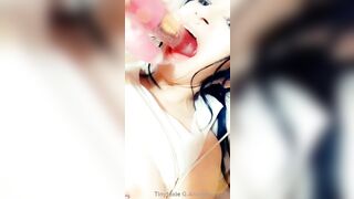 Tinytexie (Tiny Texie aka officialtinytexie) OnlyFans Leaks Sexiest Midget Corpus Christi Porn 104