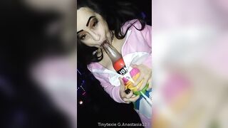 Tinytexie (Tiny Texie aka officialtinytexie) OnlyFans Leaks Sexiest Midget Corpus Christi Porn 77