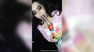 Tinytexie (Tiny Texie aka officialtinytexie) OnlyFans Leaks Sexiest Midget Corpus Christi Porn 77