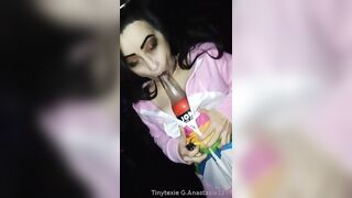 Tinytexie (Tiny Texie aka officialtinytexie) OnlyFans Leaks Sexiest Midget Corpus Christi Porn 77