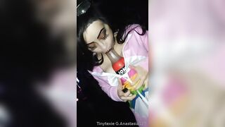 Tinytexie (Tiny Texie aka officialtinytexie) OnlyFans Leaks Sexiest Midget Corpus Christi Porn 77