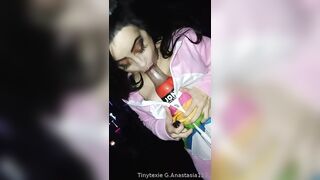 Tinytexie (Tiny Texie aka officialtinytexie) OnlyFans Leaks Sexiest Midget Corpus Christi Porn 77