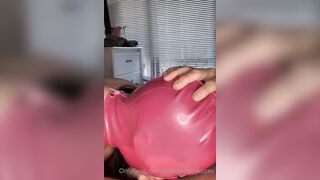 Prettyinpinkxoxofficial (Pretty in Pink) OnlyFans Leaks New Latex Goddess with Deepthroat Talent Porn Video 7