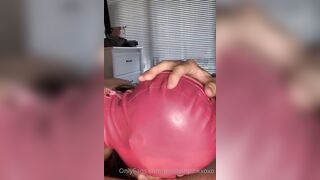 Prettyinpinkxoxofficial (Pretty in Pink) OnlyFans Leaks New Latex Goddess with Deepthroat Talent Porn Video 7