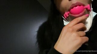 Prettyinpinkxoxofficial (Pretty in Pink) OnlyFans Leaks New Latex Goddess with Deepthroat Talent Porn Video 27