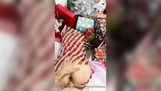 Prettyinpinkxoxofficial (Pretty in Pink) OnlyFans Leaks New Latex Goddess with Deepthroat Talent Porn Video 3