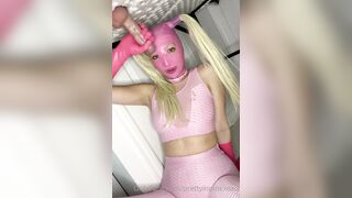 Prettyinpinkxoxofficial (Pretty in Pink) OnlyFans Leaks New Latex Goddess with Deepthroat Talent Porn Video 24