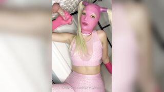 Prettyinpinkxoxofficial (Pretty in Pink) OnlyFans Leaks New Latex Goddess with Deepthroat Talent Porn Video 24
