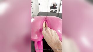 Prettyinpinkxoxofficial (Pretty in Pink) OnlyFans Leaks New Latex Goddess with Deepthroat Talent Porn Video 124