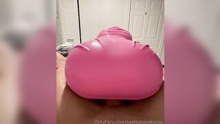 Prettyinpinkxoxofficial (Pretty in Pink) OnlyFans Leaks New Latex Goddess with Deepthroat Talent Porn Video 119