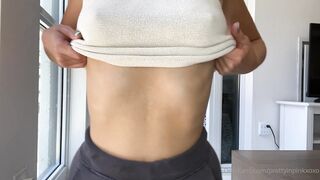 Prettyinpinkxoxofficial (Pretty in Pink) OnlyFans Leaks New Latex Goddess with Deepthroat Talent Porn Video 74