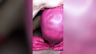 Prettyinpinkxoxofficial (Pretty in Pink) OnlyFans Leaks New Latex Goddess with Deepthroat Talent Porn Video 11