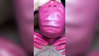 Prettyinpinkxoxofficial (Pretty in Pink) OnlyFans Leaks New Latex Goddess with Deepthroat Talent Porn Video 11