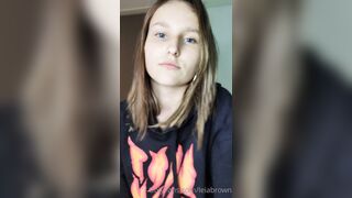 Leiabrown (Leiabrownfree aka lora_richfree aka Lorarich18) OnlyFans Leaks Lora Rich Brunette Sexy Girl Porn Video 7