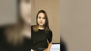 Leiabrown (Leiabrownfree aka lora_richfree aka Lorarich18) OnlyFans Leaks Lora Rich Brunette Sexy Girl Porn Video 40