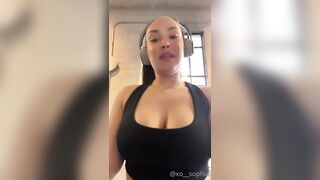 Xosophia (Sophia Grey aka Sophia G) OnlyFans Leaks Professional Minx xosophiagrey Thic Ass Babe Porn 61