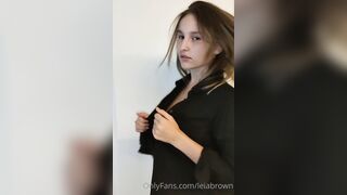 Leiabrown (Leiabrownfree aka lora_richfree aka Lorarich18) OnlyFans Leaks Lora Rich Brunette Sexy Girl Porn Video 33