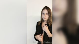 Leiabrown (Leiabrownfree aka lora_richfree aka Lorarich18) OnlyFans Leaks Lora Rich Brunette Sexy Girl Porn Video 33
