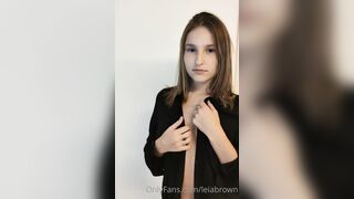 Leiabrown (Leiabrownfree aka lora_richfree aka Lorarich18) OnlyFans Leaks Lora Rich Brunette Sexy Girl Porn Video 33