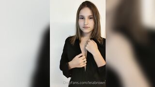 Leiabrown (Leiabrownfree aka lora_richfree aka Lorarich18) OnlyFans Leaks Lora Rich Brunette Sexy Girl Porn Video 33