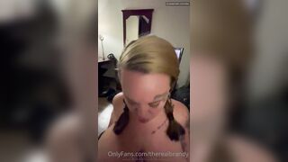 Therealbrandy (Brandy Talore aka The Real Brandy) OnlyFans Leaks Ohio Huge Tits Thic Ass Porn Video 65