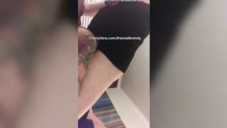 Therealbrandy (Brandy Talore aka The Real Brandy) OnlyFans Leaks Ohio Huge Tits Thic Ass Porn Video 2