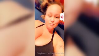 Therealbrandy (Brandy Talore aka The Real Brandy) OnlyFans Leaks Ohio Huge Tits Thic Ass Porn Video 100