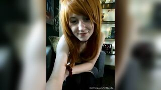 Lvl80waifu (Mattiedoll aka Mattie Doll) OnlyFans Leaks Redhead Waifu is Very Horny Porn Video 34