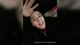 Brrattybbyalice (Bratty BBy Alice) OnlyFans Leaks 21 years old Brazilian Brat Porn Video 39