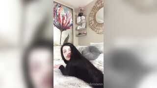 Kristenn (Kristen) OnlyFans Leaks Very Slim Black Hair Sexy Babe Porn Video 48