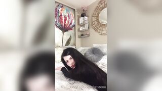 Kristenn (Kristen) OnlyFans Leaks Very Slim Black Hair Sexy Babe Porn Video 48