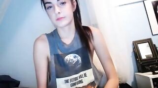 Kristenn (Kristen) OnlyFans Leaks Very Slim Black Hair Sexy Babe Porn Video 28
