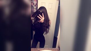 Kristenn (Kristen) OnlyFans Leaks Very Slim Black Hair Sexy Babe Porn Video 81